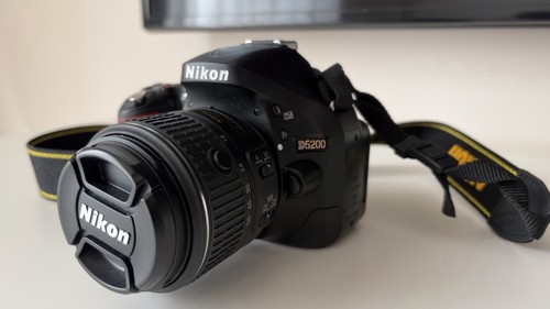 Nikon d5200 1mp dslr nera - dslr,