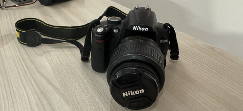 Nikon d5000 reflex 3mp - 12,3mp, +